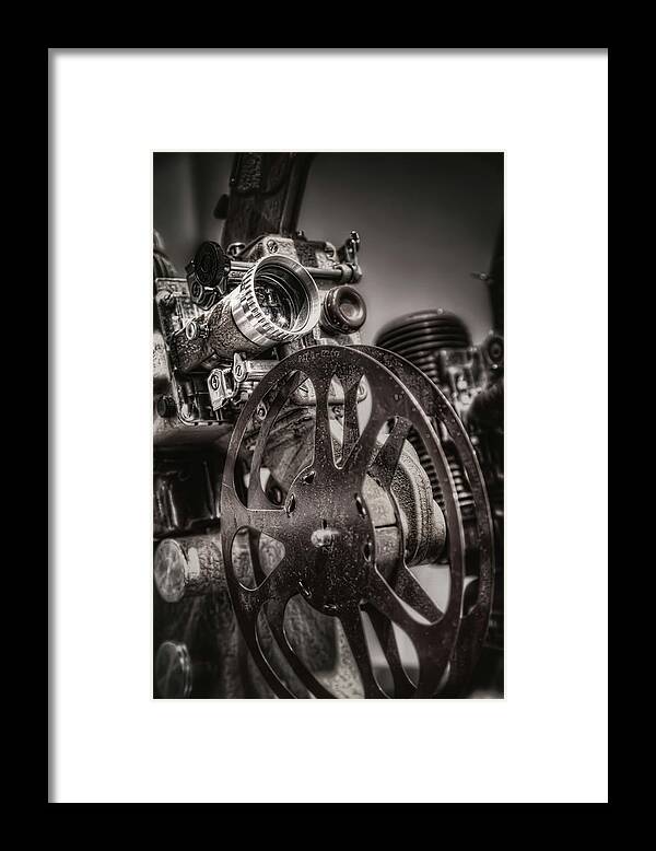 Projector Framed Print featuring the photograph Vintage 16mm by Scott Norris