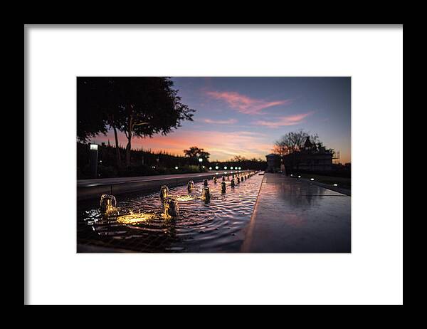 Virginia Museum Of Fine Arts Framed Print featuring the photograph VMFA Sunrise in RVA by Doug Ash