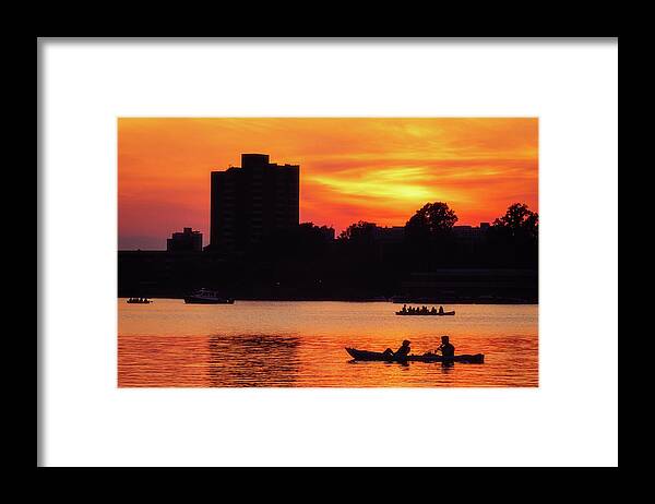 Boston Framed Print featuring the photograph Waiting 4th by Sylvia J Zarco