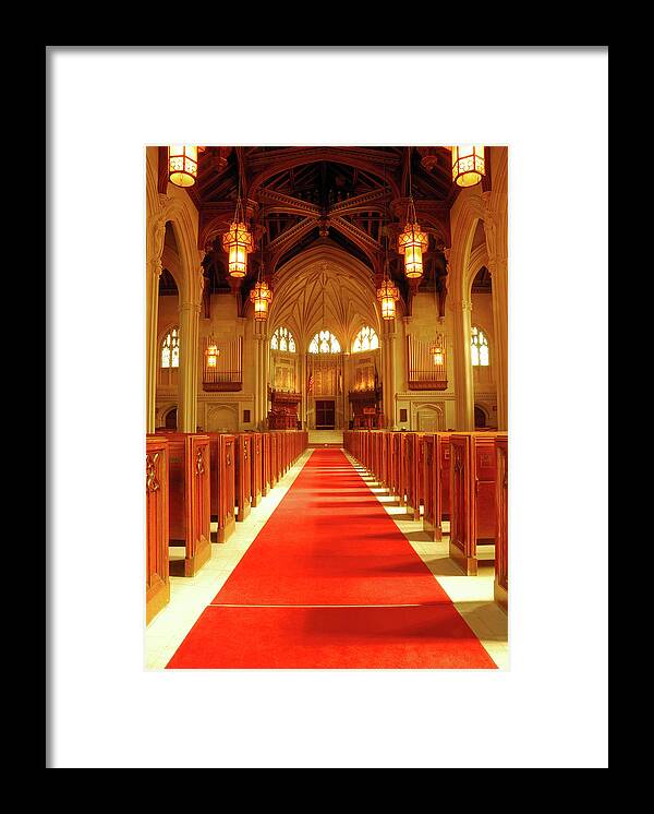 Kirk Framed Print featuring the photograph Walk of Faith by Paul Mangold