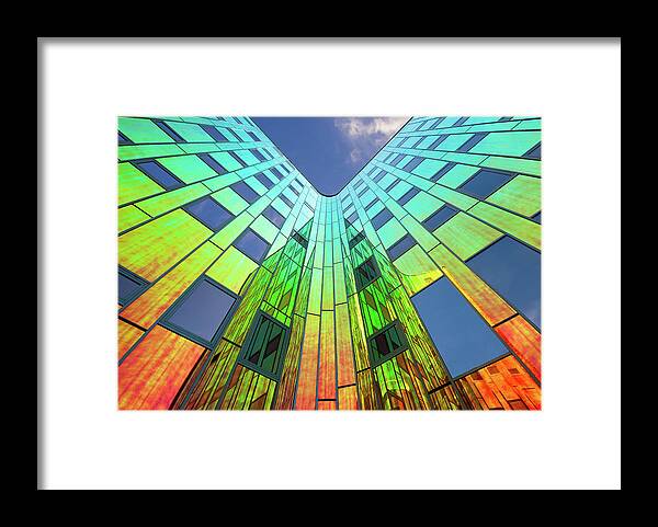 Netherlands Framed Print featuring the photograph Walls Reflect Different Colours by Twan Verrijt Photography