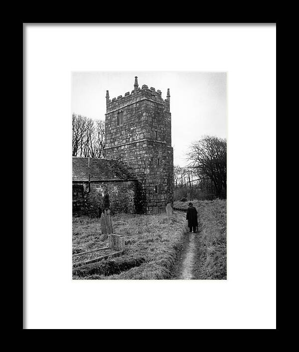 Church Framed Print featuring the photograph Warleggan Church by Carl Mydans