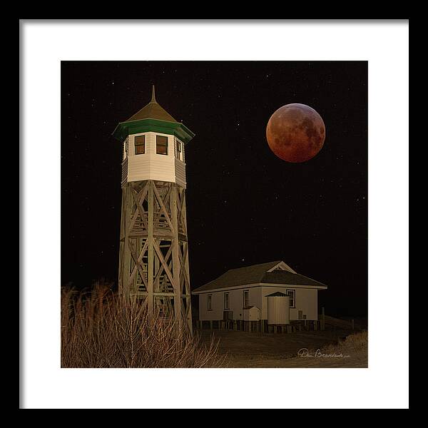 Eclipse Framed Print featuring the photograph Wash Woods Eclipse 4301 by Dan Beauvais