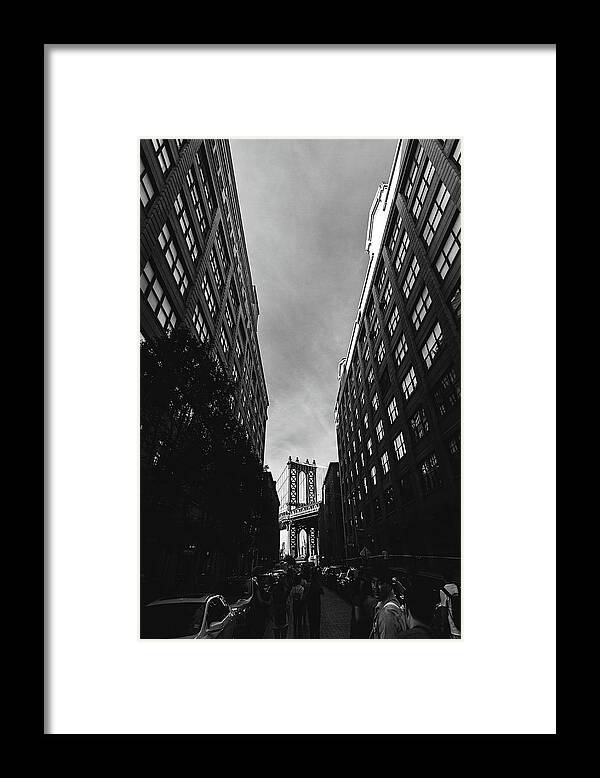 Washington Framed Print featuring the photograph Washington Street by Peter Hull