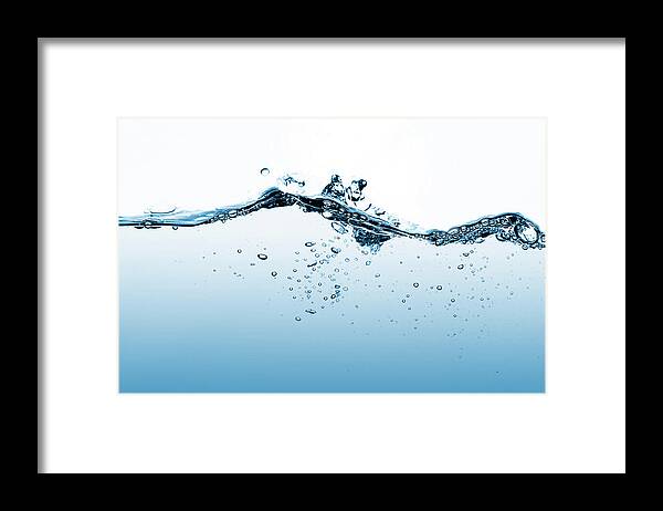 Purity Framed Print featuring the photograph Water 4 by Guarosh