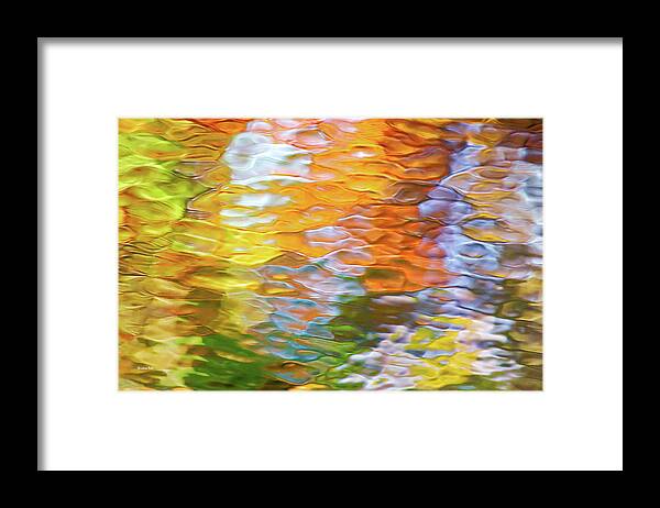 Water Abstract Framed Print featuring the photograph Water Abstract by Christina Rollo