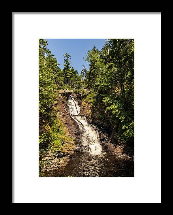 Scenic Framed Print featuring the photograph Landscape Photography - Waterfalls by Amelia Pearn