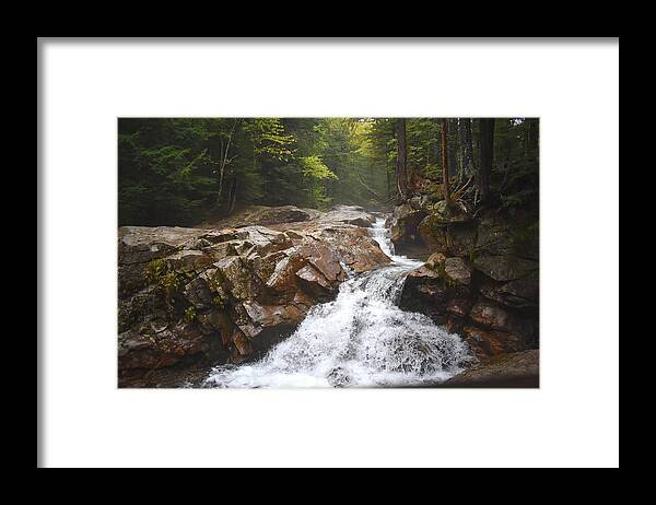 Waterfalls Framed Print featuring the photograph Waterfalls of the Basin 1 by Nina Kindred