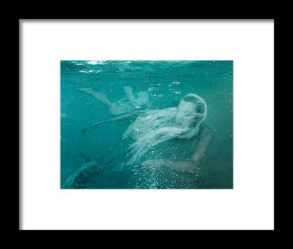 Water Framed Print featuring the photograph Waterplay 8 by Miriana