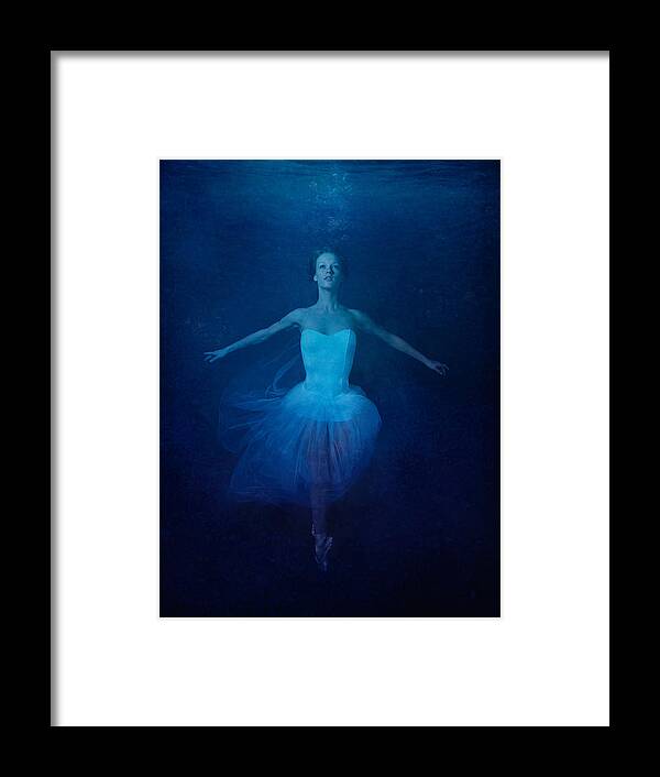 Water Framed Print featuring the photograph Waterplay Ballet 3 by Miriana