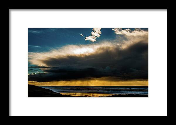 Landscape Framed Print featuring the photograph Waterscape 4 by Jorg Becker