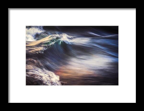 Wave Framed Print featuring the photograph Waves by Hiroaki Ikeshita