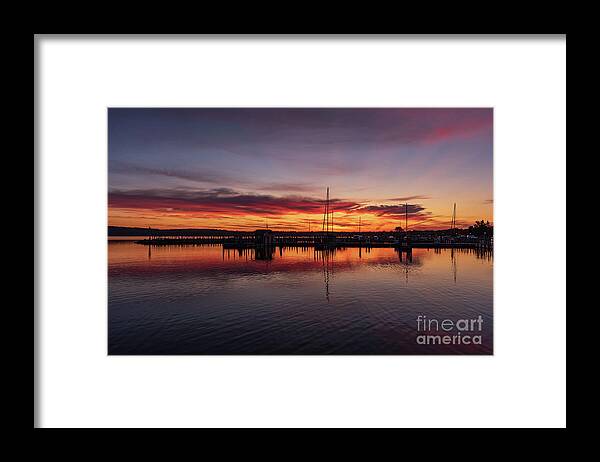 West Framed Print featuring the photograph West Bay Sunrise by Christopher Thomas