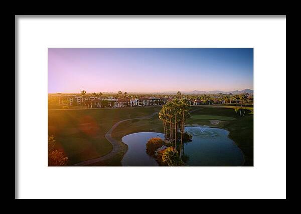 Palm Tree Framed Print featuring the photograph West Coast Vibe by Anthony Giammarino