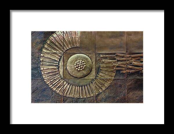 Copper Framed Print featuring the photograph What Lies Between by Andrea Kollo