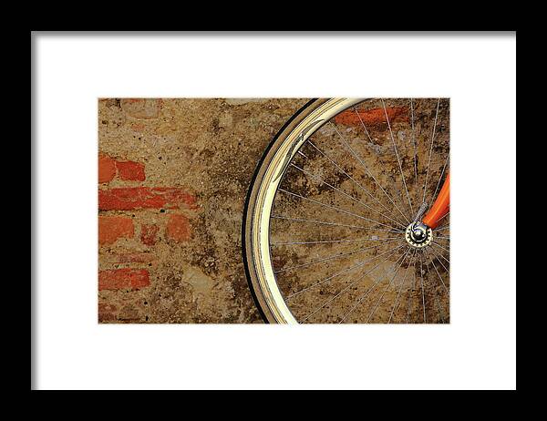 Outdoors Framed Print featuring the photograph Wheel Of Cycle by Www.zdjeciarz.com
