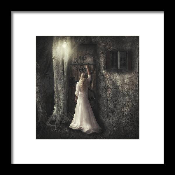 Fairytale Framed Print featuring the photograph Where Are You by Arrianne