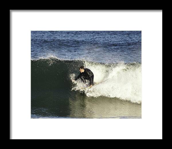 Wave Riders Framed Print featuring the photograph White Water by M Three Photos