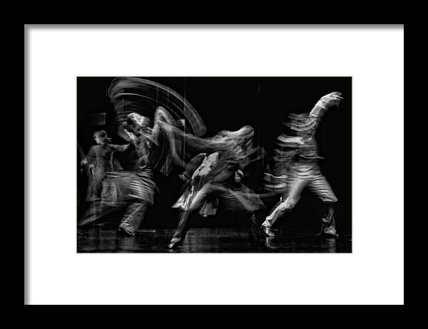 Performance Framed Print featuring the photograph Wild Dance by Jure Kravanja