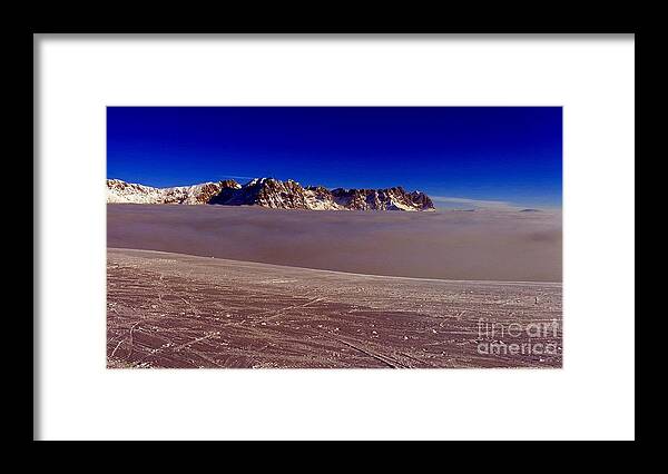 Mountains Framed Print featuring the photograph Wilder Kaiser by Thomas Schroeder