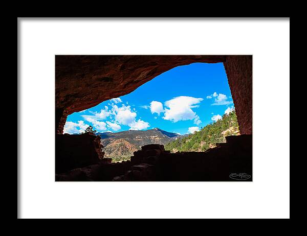 Manitou Springs Framed Print featuring the photograph Window of the Past by John Marr