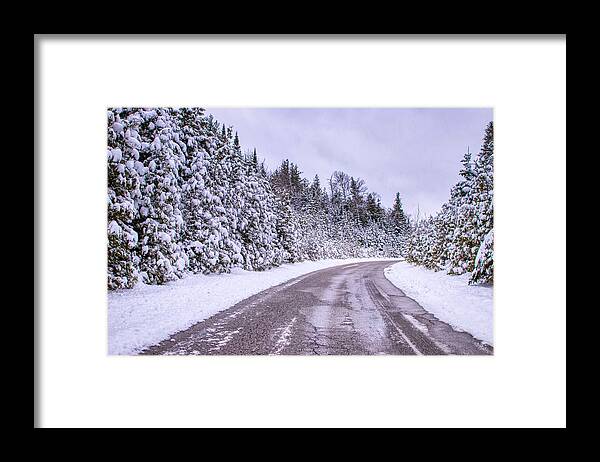 Snow Framed Print featuring the photograph Winter by Dana Foreman