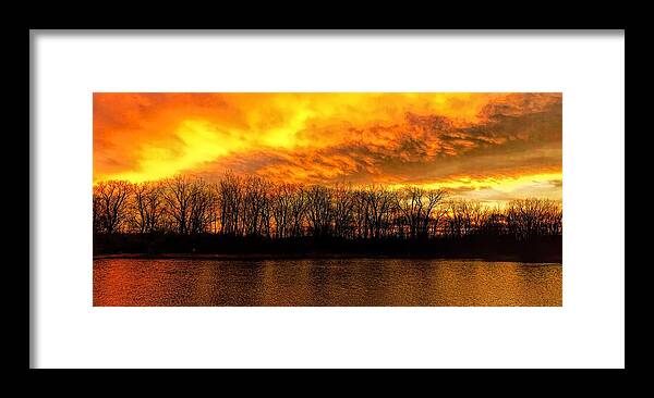  Framed Print featuring the photograph Winter Warmth by Jack Wilson
