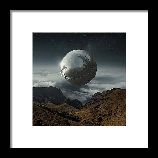 Sphere Framed Print featuring the photograph Within by Michal Karcz