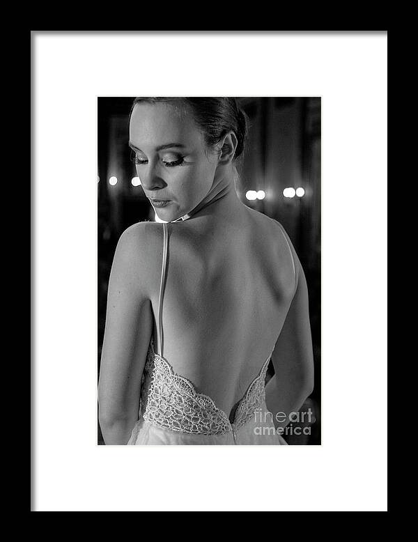 4022 Framed Print featuring the photograph Woman's back by FineArtRoyal Joshua Mimbs