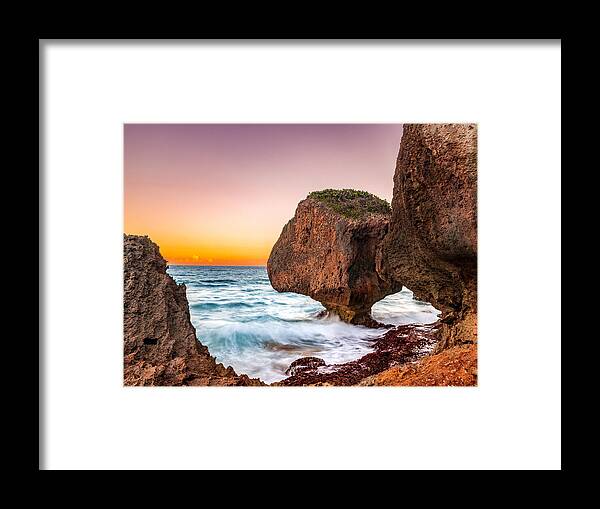 Fog Framed Print featuring the photograph Wonder Of Time And Sea by Ariel Ling
