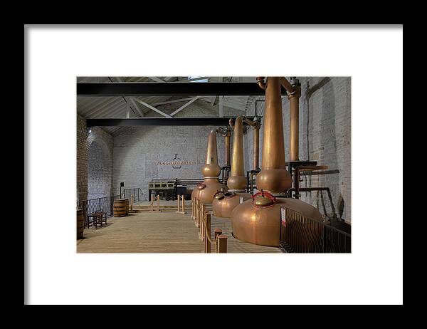 Woodford Reserve Framed Print featuring the photograph Woodford Reserve Stillroom by Susan Rissi Tregoning