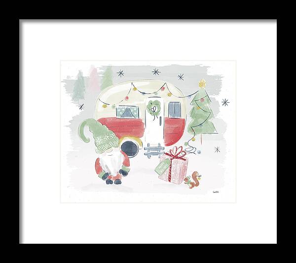 Animals Framed Print featuring the mixed media Woodland Wonders IIi by Leah York