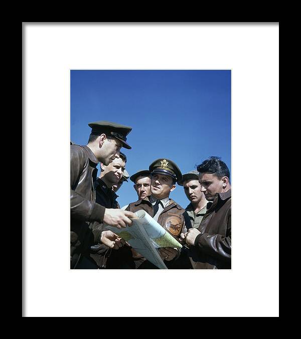Wind Framed Print featuring the photograph World War II Air Base by Michael Ochs Archives