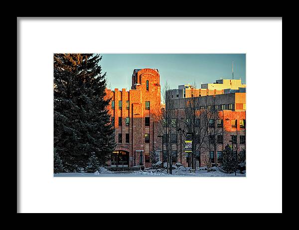 Wyoming Framed Print featuring the photograph Wyoming Union Last Light by Chance Kafka