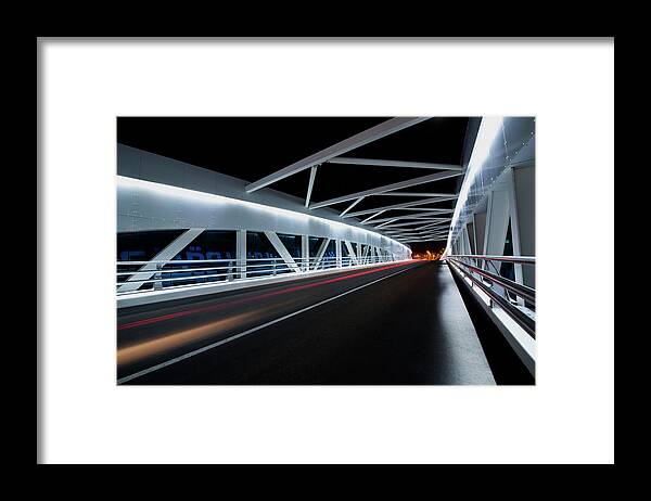 Built Structure Framed Print featuring the photograph Yaz Bridge by Dany Eid Photography