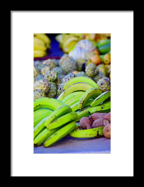 Mexico Framed Print featuring the photograph Yes We Have No Bananas by Debra Grace Addison