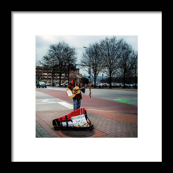 Chattanooga Framed Print featuring the photograph Yeshua King of Rock n Roll by Greg and Chrystal Mimbs