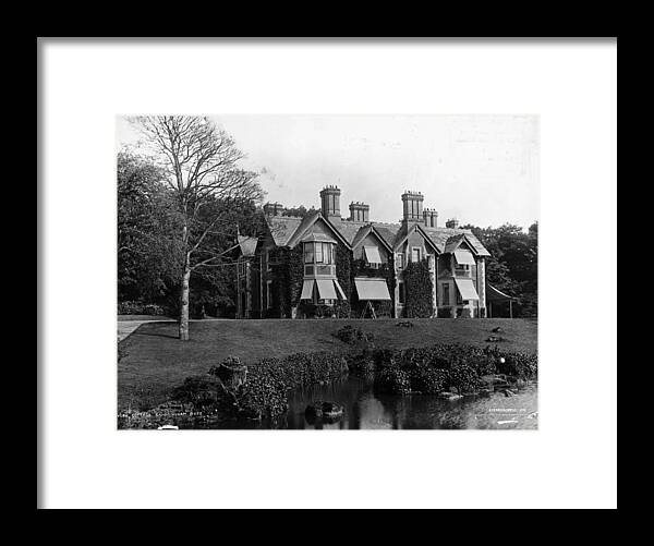 England Framed Print featuring the photograph York Cottage by London Stereoscopic Company