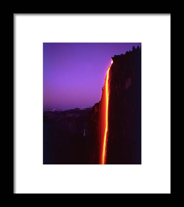 Yosemite Framed Print featuring the digital art Yosemite National Park. by Ralph Crane