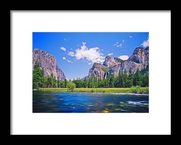 Scenics Framed Print featuring the photograph Yosemite National Park by Ron thomas