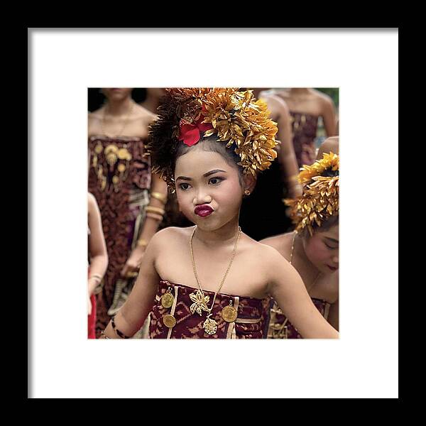 Dancer Framed Print featuring the photograph Young Dancer by Agus Adriana