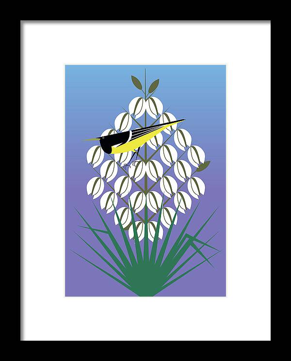 Yucca Framed Print featuring the digital art Yucca by Marie Sansone