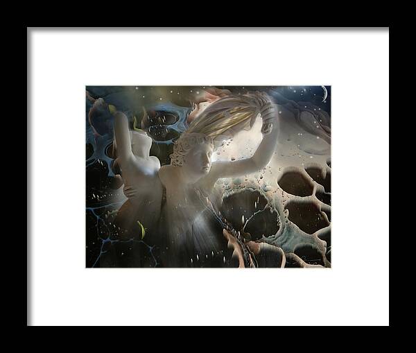 Evie Framed Print featuring the photograph Zephyr and Psyche by Evie Carrier