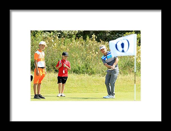 People Framed Print featuring the photograph 146th Open Championship - Previews by Andrew Redington