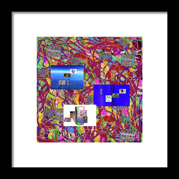 Walter Paul Bebirian: Volord Kingdom Art Collection Grand Gallery Framed Print featuring the digital art 1-17-2020d by Walter Paul Bebirian