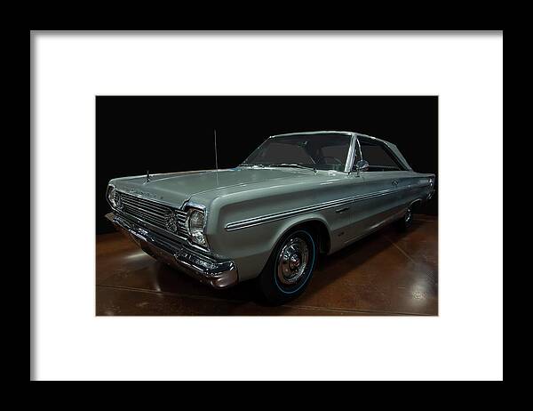 1966 Plymouth Belvedere Ii Framed Print featuring the photograph 1966 Plymouth Belvedere II by Flees Photos