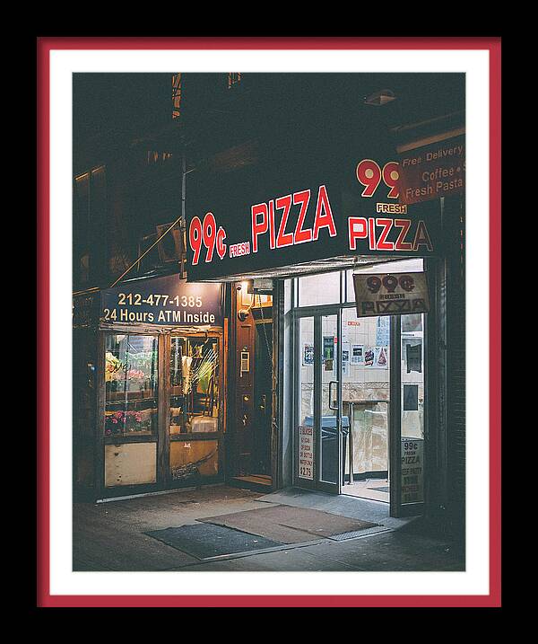 99 Cent Pizza by Jon Bilous