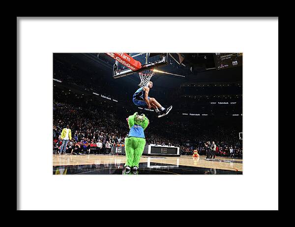 Event Framed Print featuring the photograph Aaron Gordon by Nathaniel S. Butler