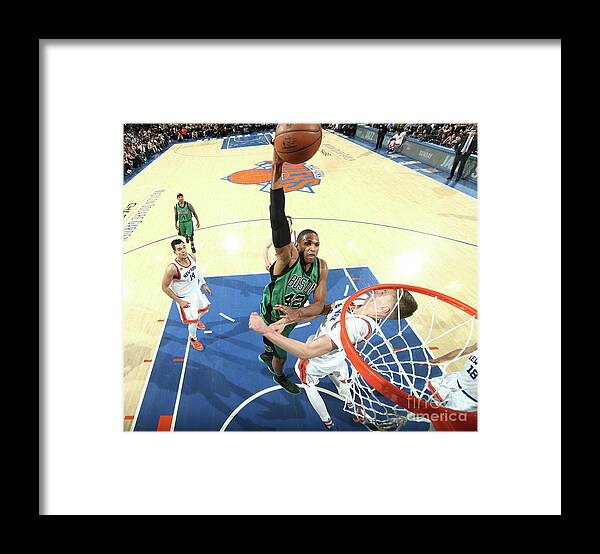Nba Pro Basketball Framed Print featuring the photograph Al Horford by Nathaniel S. Butler