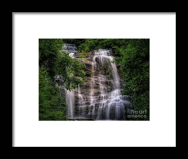 Amicalola Falls Framed Print featuring the photograph Amicalola Falls - Georgia #1 by Nick Zelinsky Jr